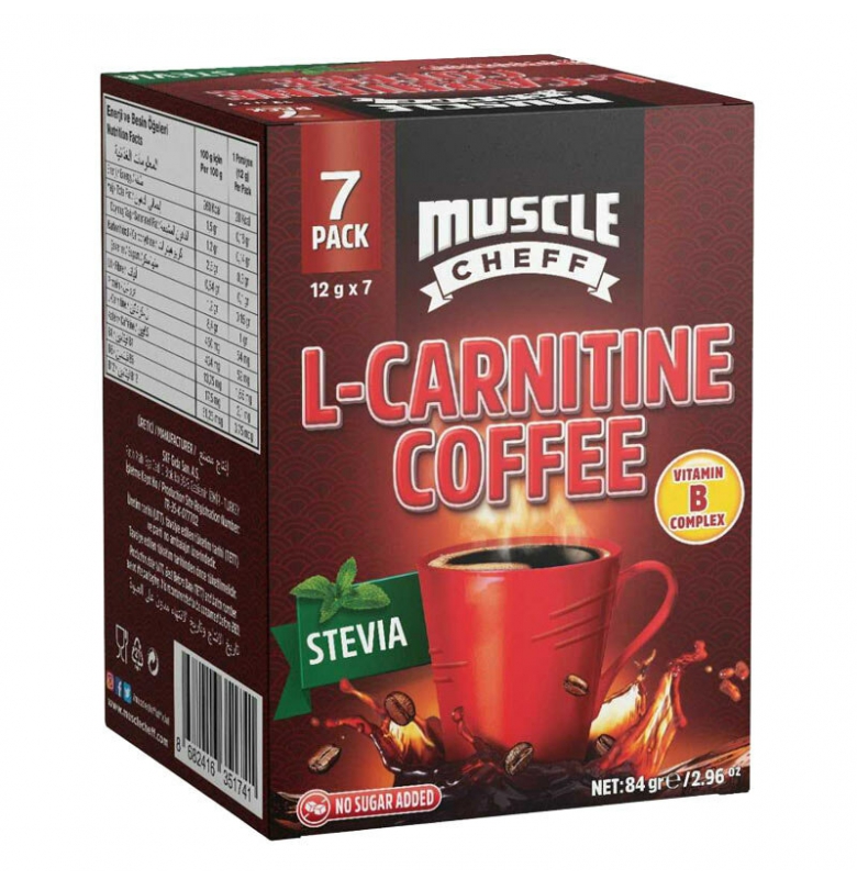 MuscleCheff L-Carnitine Cofffe Kahve